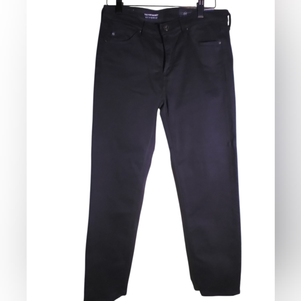 AG Adrano Goldschmied Dark Blue Prima Crop Mid Rise Cigarette Crop Denim Jean 26